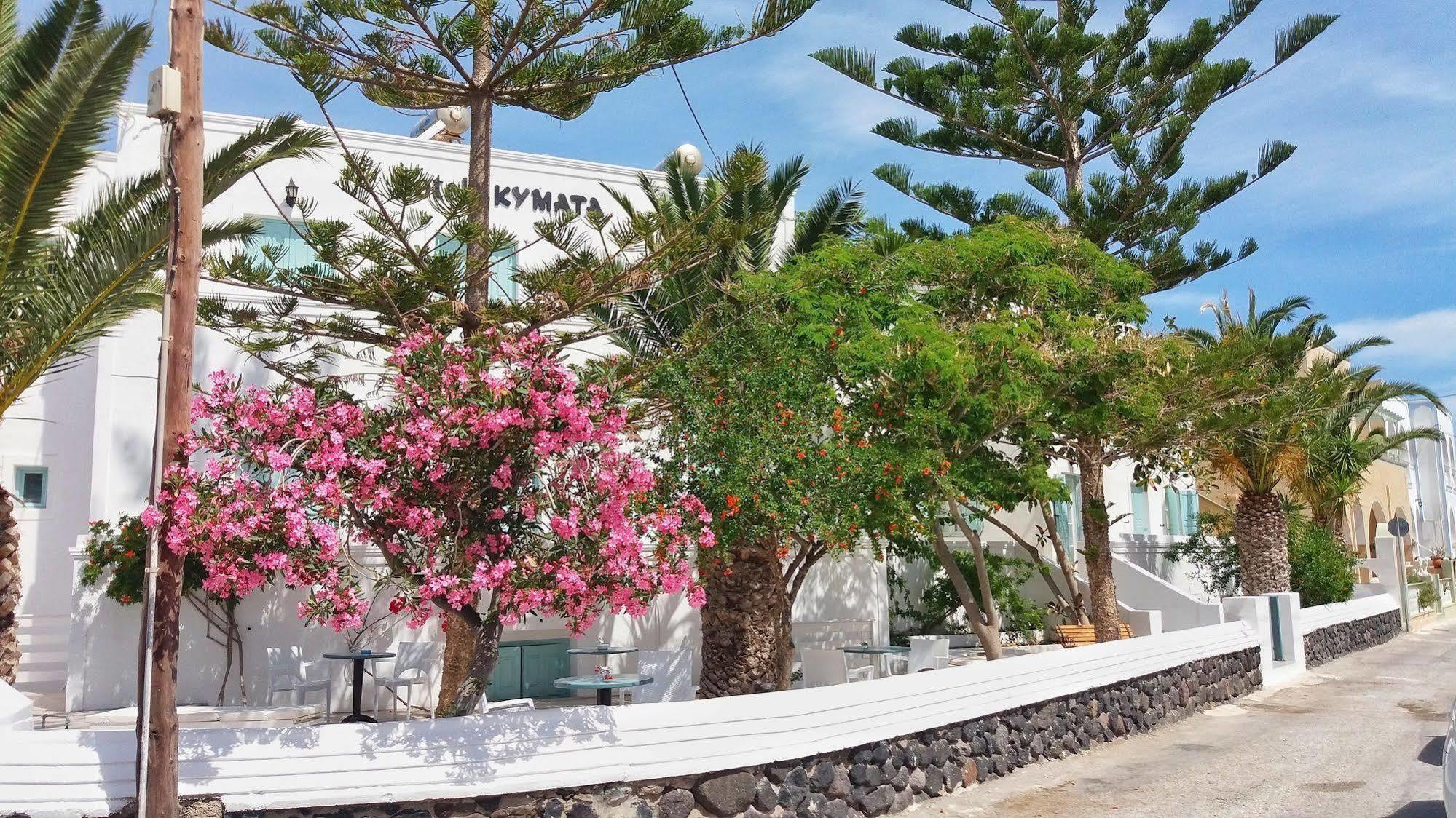 Kymata Hotel Kamári Exterior foto